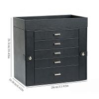 Five layer drawer with ...