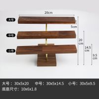 Walnut square single sh...