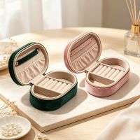 14.5X10X5.3 suede oval...