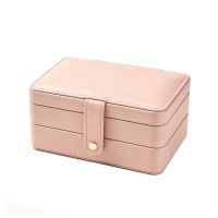 Leather three-layer buc...